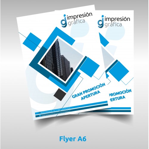 Flyer A6 a 1 cara