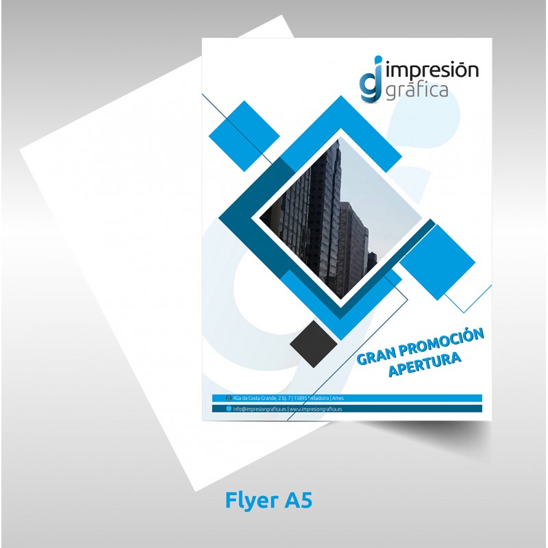 Flyer A5 a 1 cara