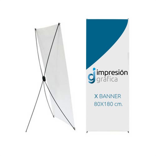 X Banner 80x180 cm.