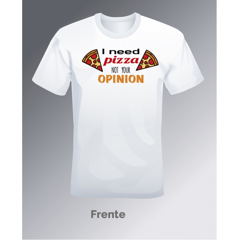 Camiseta pizza