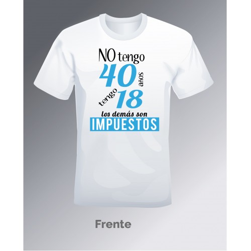 Camiseta Impuestos